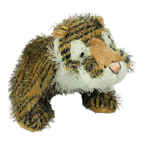 Ganz Fuzzy Plush Tiger 8" Webkinz No Code Wild Cat Jungle Striped - Picture 5 of 5